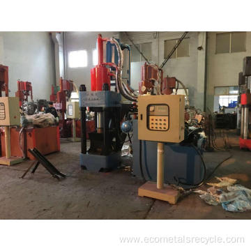 Scrap Metal Alloy Vertical Briquette Making Machine